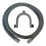 Flexible d'évacuation pour machine a laver - ROUSSEAU - 2.50 m - Embouts Ø19 mm et Ø22 mm