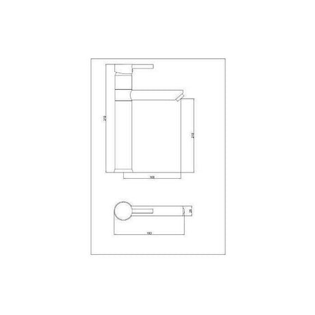 Mitigeur lavabo haut - ROUSSEAU - DOVER - Eco-stop - Chrome