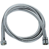 Flexible de douche - ROUSSEAU - Écrous métal anti-torsion - Pression 1 bar - Longueur 1m75 - Inox chromé double agrafage