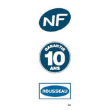 Mitigeur bain/douche monotrou chromé ROUSSEAU - Certifié NF - Garantie 10 ans