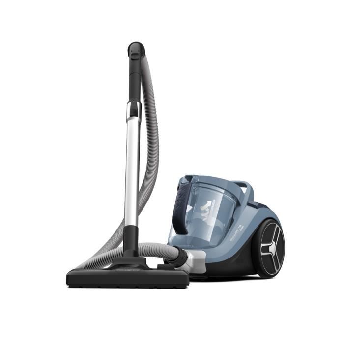 ROWENTA Compact Power XXL Aspirateur sans sac, 2,5 L, 550 W, Compact, Tete d'aspiration performante, Haute filtration RO4811EA