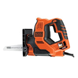 Scie a main filaire - BLACK+DECKER - RS890K-QS - 500W - course 23mm - avec coffret et 3 lames
