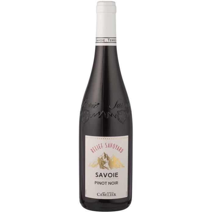 Relief Savoyard Par Marcel Cabelier 2020 Savoie Pinot Noir - Vin rouge de la Savoie