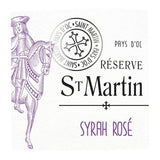 Réserve St Martin Pays d'Oc 2024- Vin rosé de Languedoc-Roussillon 75cl