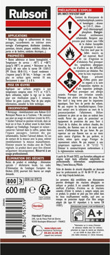 Aérosol mousse expansive coupe-feu - RUBSON - CF 90 - Protection incendie - Isolation polyvalente - 600 ml