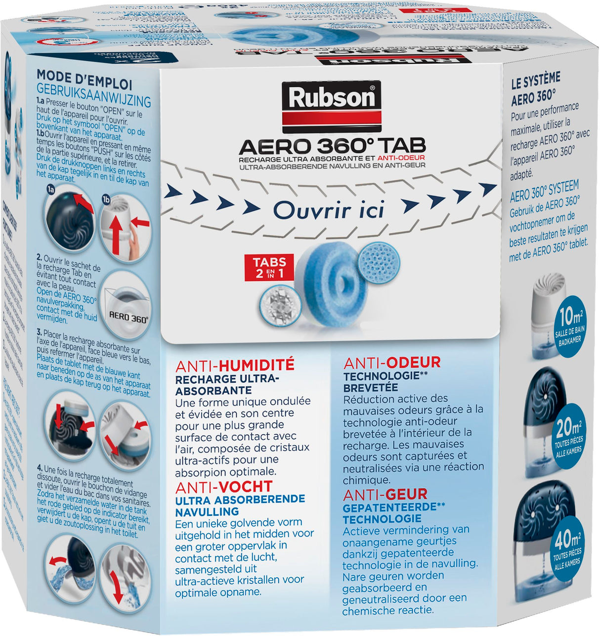 Recharge AERO 360 Recharge Neutre Lot de 2