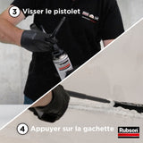 Pistolet mousse expansive - RUBSON - Anti-goutte - Visse de dosage