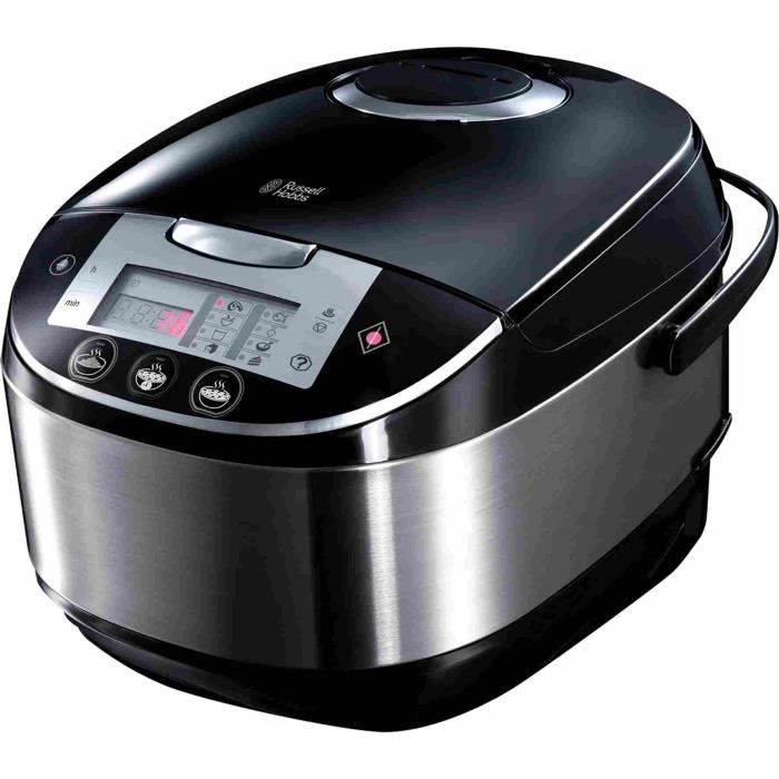 Multicuiseur 5L - Russell Hobbs 21850-56 - 5 L - 11 programmes - Acier inoxydable - Départ différé 24 h - 900 W - Noir