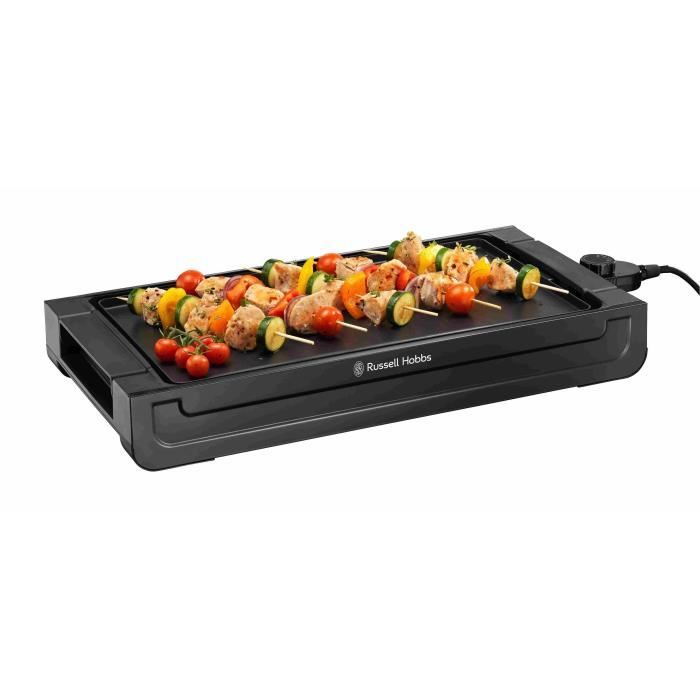 Plancha RUSSELL HOBBS - 22550-56 - Surface de cuisson 45x25cm - Jusqu'a 230°C - Plaque amovible - 2400 W