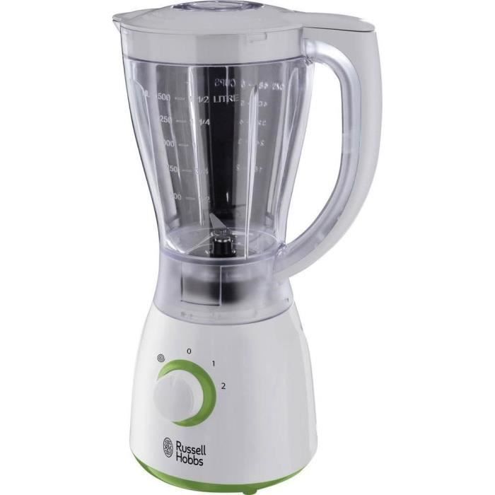 Blender - RUSSELL HOBBS - Explore 22250-56 - 500 W - Bol 1,5 L - 2 vitesses + pulse - Pieds antidérapants