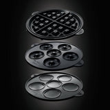 Gaufrier 3 en 1 RUSSELL HOBBS - 24620-56 - 3 plaques interchangeables - Donuts et Cupcake - 900W