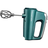 Batteur Mixeur Swirl - Russell Hobbs - 5 Vitesses - Fonction Turbo - Pétrin - Fouets - Turquoise