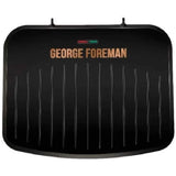 Grill électrique GEORGE FOREMAN - Surface cuisson 33x28cm - Plaques cuivre antiadhésives - 1300W