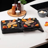 Flexe Grill 180∞ George Foreman 26250-56 - Grill et Plancha 2 en 1 - 1800W - Design Premium Acier Inoxydable