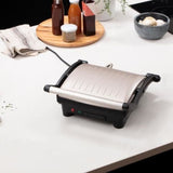 Grill électrique GEORGE FOREMAN - Ouverture 180°C - Plaques antiadhésives - 1800W