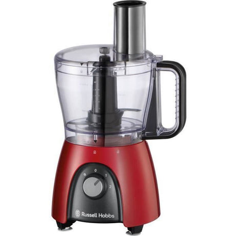 Robot culinaire - RUSSEL HOBBS - Desire Red - 600 W - 2 vitesses + pulse - Rouge