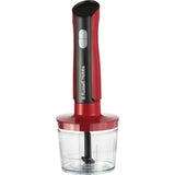 Mixeur plongeant 3en1: mixeur/hachoir/fouet - RUSSEL HOBBS - Desire Red - 500 W - 2 vitesses + Pulse - Rouge