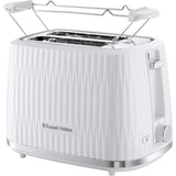 Grille-pain - RUSSELL HOBBS - EDEN - 800 W - 2 fentes - Blanc