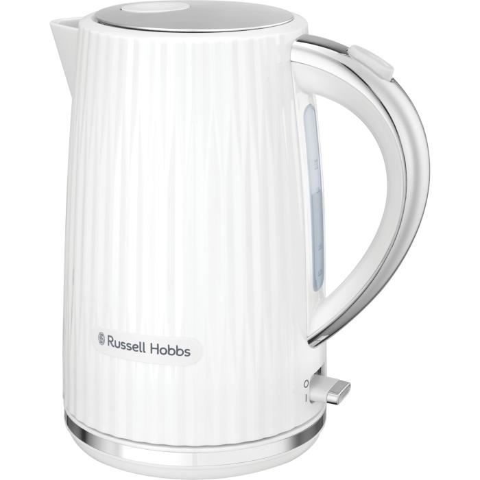 Bouilloire - RUSSELL HOBBS - EDEN - 2400 W - 1,7 L - Blanc