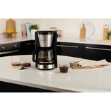 Cafetiere - RUSSELL HOBBS - HEATON - 1,25 L - Noir / Inox