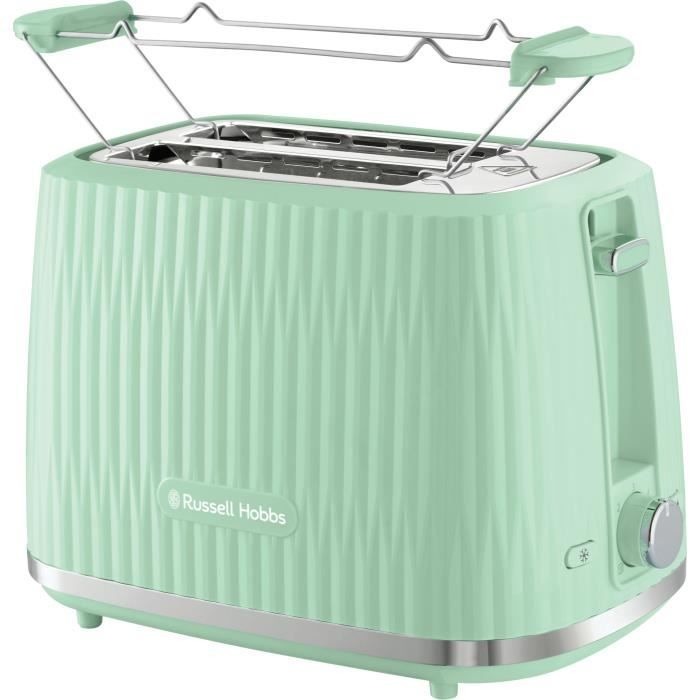 Grille-pain - RUSSELL HOBBS - EDEN - 800 W - 2 fentes - Pistachio