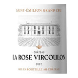 Château La Rose Vircoulon 2022 Saint-Emilion Grand Cru - Vin rouge de Bordeaux