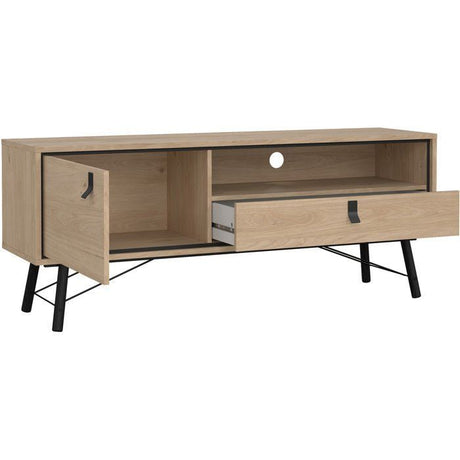 Meuble TV RY - Chene Jackson Hickory - 150,3 x 40,1 x 59,6 cm