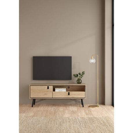 Meuble TV RY - Chene Jackson Hickory - 150,3 x 40,1 x 59,6 cm