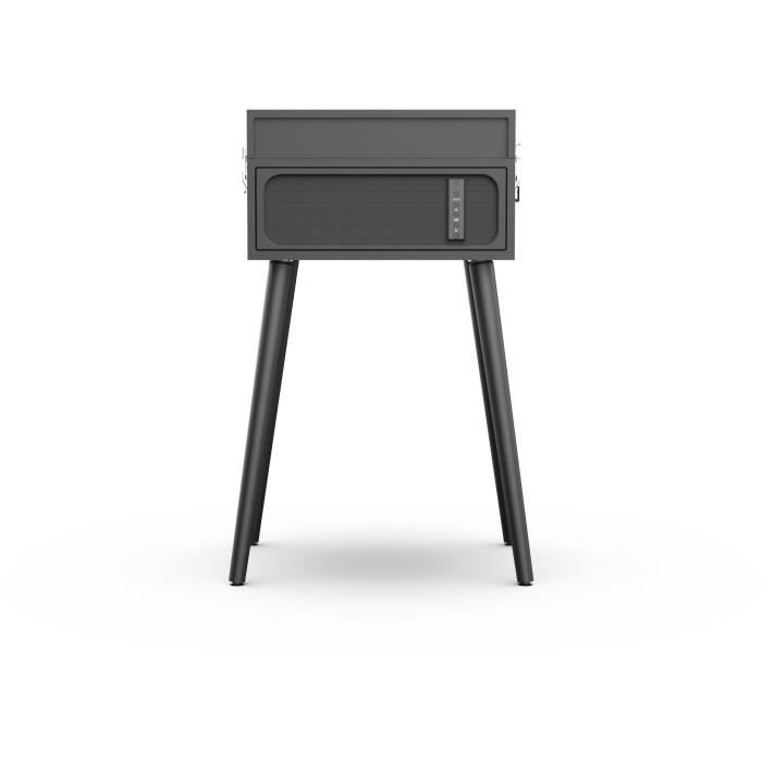 Platine Vinyle sur pieds RYGHT ALTO - Noir - Enceinte bluetooth intÈgrÈe