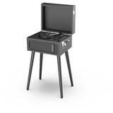 Platine Vinyle sur pieds RYGHT ALTO - Noir - Enceinte bluetooth intÈgrÈe