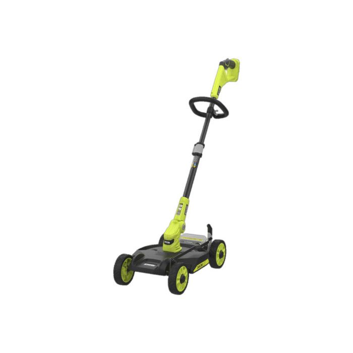 RYOBI - Tondeuse 3-en-1 18V - Tondeuse / coupe-bordures / dresse-bordures - Ø coupe 30 cm - vendue sans batterie - RY18LMC30A-0