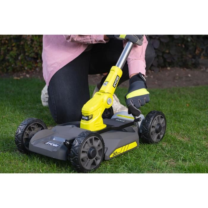 Tondeuse 3 en 1 RYOBI - RY18LMC30A-0 - 18V One+ - coupe 30 cm - Sans batterie ni chargeur