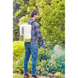 RYOBI - Pulvérisateur a dos 18V - jusqu'a 6,2 bars - débit 1 l/min a 1,8 l/min - réservoir 15 L - vendu sans batterie - RY18BPSB-0