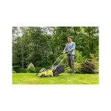RYOBI - Tondeuse poussée 36V - Ø coupe 40 cm - ramassage et mulching - 1 batterie lithium+ 5,0 Ah et chargeur 1,7 A - RLM36X41H50G
