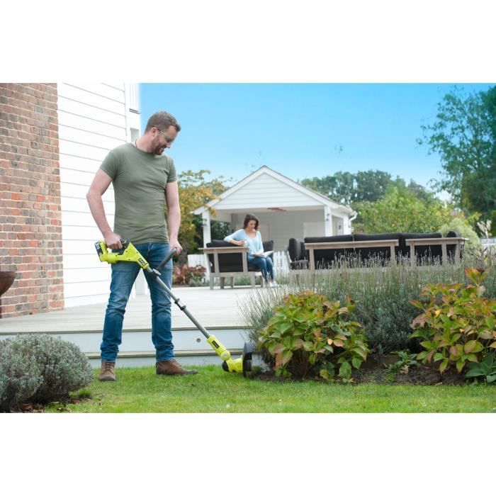 RYOBI - Coupe-bordures 18V ONE+ HYBRIDE - Ø coupe 25-30 cm - Ø fil 1 x 1,6 mm + batterie 2,5 Ah & chargeur + RAC155 - RLT1831H25FPK