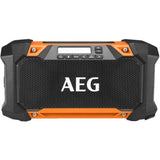 AEG - Radio 18V, connexion bluetooth, connexion jusqu'a 30 metres, 30W, prise USB, rÈsistance IP54, sans batt. ni charg. - BRSP18-0