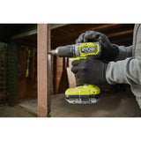Perceuse-visseuse a percussion - RYOBI - BRUSHLESS - 18V - 54 Nm - 450-1 700 tr/min - 27 200 cp/min + 2 batteries - Chargeur