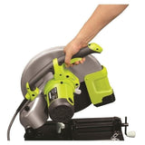 RYOBI - Tronçonneuse a métaux 2 300 W - disque 355 mm - étau rapide + disque a tronçonner 355 mm alésage 25,4 mm - ECO2335HG