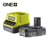 RYOBI - Perceuse-visseuse 18V ONE+ - 50 Nm - 500-1800 tr/min - mandrin 13 mm + 1 batterie 2 Ah, chargeur & sac - R18DD3-120S