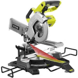 RYOBI - Scie a onglets radiale 216 mm 18V ONE+ - capacité 70 x 270 mm a 90° - guidage laser - Avec 1 lame 48 dents - R18MS216-0