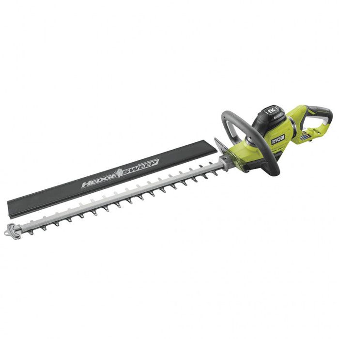 RYOBI - Taille-haies 600 W - lames 60 cm - écartement 28 mm - poignée arriere rotative - fonction scie - HedgeSweep - RHT6160RS