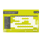RYOBI - Taille-haies 550 W - lames 55 cm - écartement 26 mm - poignée arriere rotative - fonction scie  - RHT5655RS