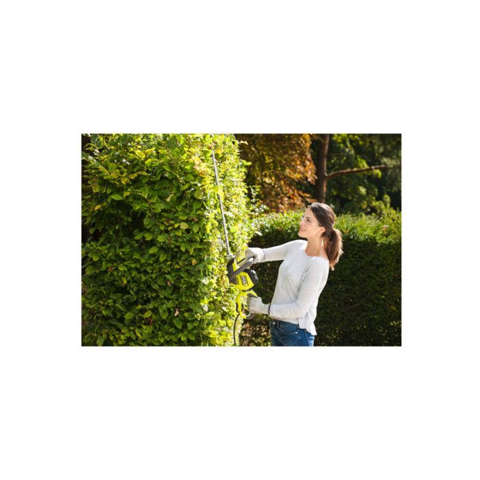 RYOBI - Taille-haies 550 W - lames 55 cm - écartement 26 mm - poignée arriere rotative - fonction scie  - RHT5655RS