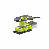 RYOBI - Ponceuse vibrante 1/3 de feuille 280 W - 7 000-13 000 osc/min - Livrée en sac de transport avec 30 abrasifs - RSS280-SA30