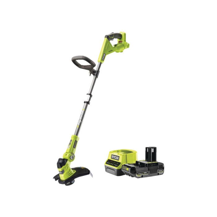 RYOBI - Coupe-bordures / dresse-bordures 18V ONE+ HYBRIDE - Ø coupe 25-30 cm - 1 batterie 18V 2,5 Ah et 1 chargeur - RLT1831H25F