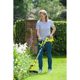 RYOBI - Coupe-bordures / dresse-bordures 18V ONE+ HYBRIDE - Ø coupe 25-30 cm - 1 batterie 18V 2,5 Ah et 1 chargeur - RLT1831H25F