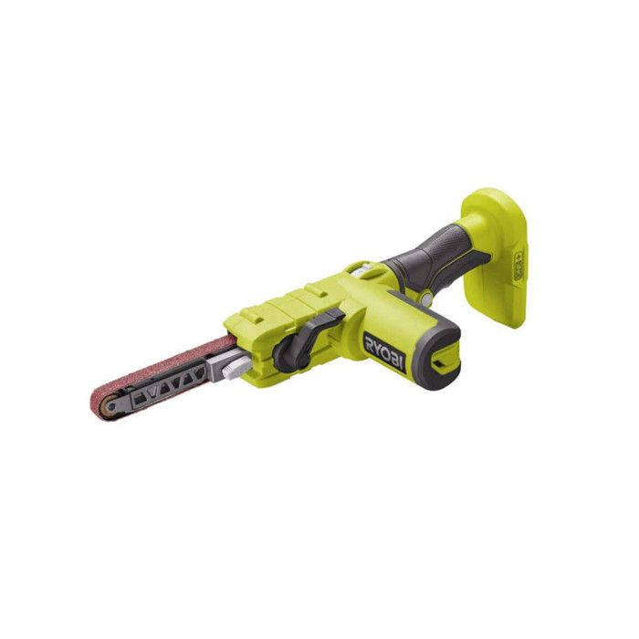 RYOBI - Lime 18V ONE+ - vitesse de la bande 260-630 m/min - bande 13 x 457 mm - Livrée avec 3 bandes de ponçage - R18PF-0