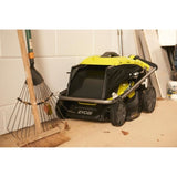 RYOBI - Tondeuse poussÈe 18V ONE+ - Brushless - ÿ coupe 37 cm - ramassage et mulching + batterie 5,0 Ah & chargeur - RY18LMX37A-150