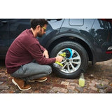 RYOBI - Brosse motorisÈe 18V ONE+ - diam. 150 mm - 210 tr/min - protection batterie IPX7 - LivrÈe avec 1 brosse moyenne - R18CPS-0