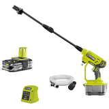RYOBI - Pistolet haute pression 18V 22 bars 182 L - buse 3-en-1 - 1 batterie lithium+ 18V 2,5 Ah et 1 chargeur 1,5 A - RY18PW22A-125